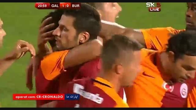 گل بازی : گالاتاسرای 1 - 0 بورسیا اسپور (لیگ ترکیه)