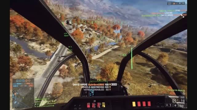 Battlefield 4 - Attack Heli vs Tank