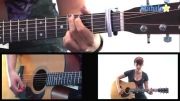 How to Play Somebodys Me by Enrique Iglesi(آموزش گیتار)