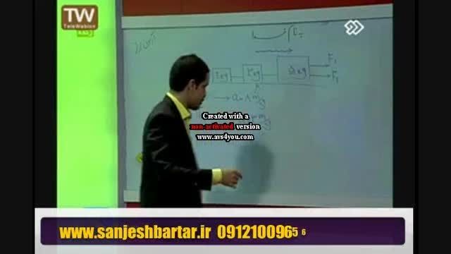 حل تست دینامیک 15 ثانیه توسط سلطان فیزیک ایران،مسعودی