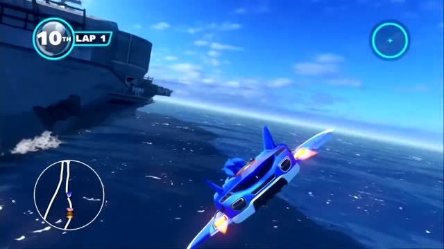 Sonic  All Stars Racing Transformed - Carrier Zone