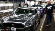 خط تولید فورد موستانگ 2015 Ford Mustang