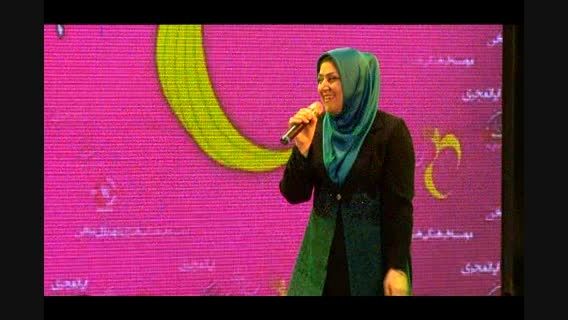 مستند اجرای رخساره کاظمی جشنواره مجریان و هنرمندان صحنه