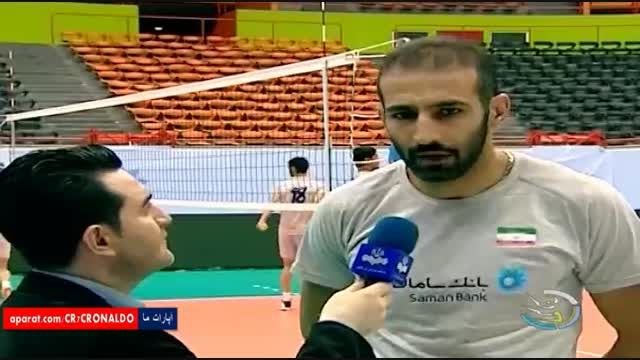 آمادگی تیم والیبال ب ایران برای حضور در جام ملتهای آسیا