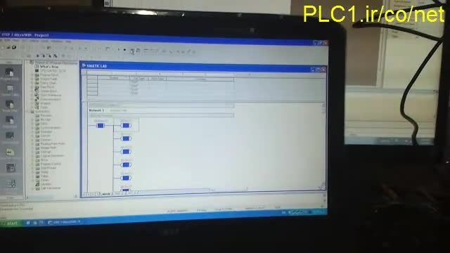 تست کابل CO-TRUST با PLC S7 200 زیمنس