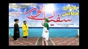 اجرای نمایش کوثر توسط نونهالان مهد الرضا کاشمر