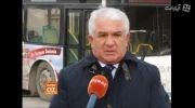 200 عدد اتوبوس جدید و بیشرفته به باکو اورده شده است