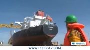 گزارش کانال پرس تی وی از ساخت نفتکش افراماکس در یارد صدرا