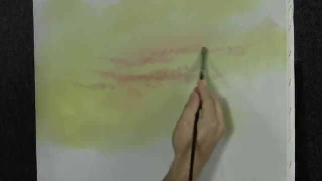 آموزش نقاشی رنگ روغن منظره