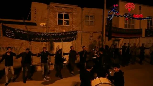 فیلم عزاداری هیئت های حسینی در دیزج خلیل - آبان 93