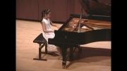 پیانو از تیفانی پون (10 سالگی) - Bach Concerto 1st movement