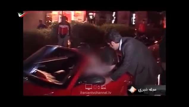نمایشگاه خیابانی خودروهای لوکس تهران!