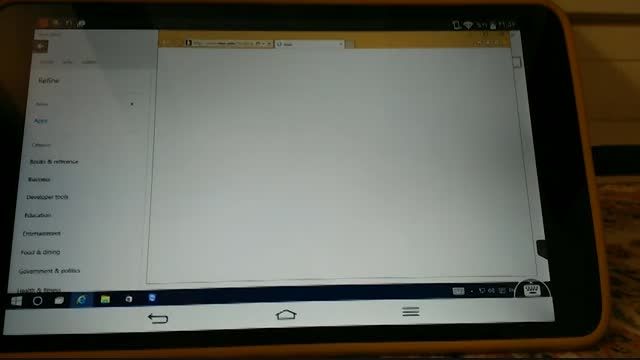 اجرای ویندوز 10 بر روی تبلت LG G Pad 8.3