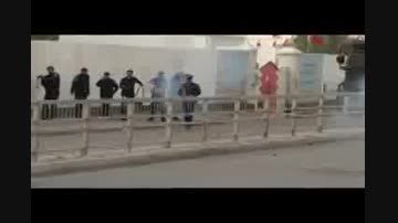 تیراندازی به شیر زن بحرینی در حال مقاومت از فاصله نزدیک