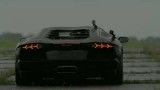 درگ Lamborgini Aventador vs F16