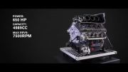تیز رسمی: انجین V8 جدید ولوو برای مسابقات سوپرکارز 2014