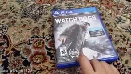 آنباکسینگ بازی WACH DOGS برای PS4