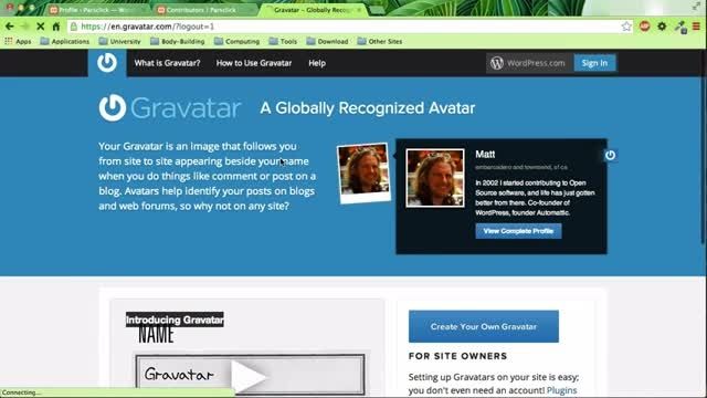 ۳۹- معرفی Gravatar در وردپرس WordPress