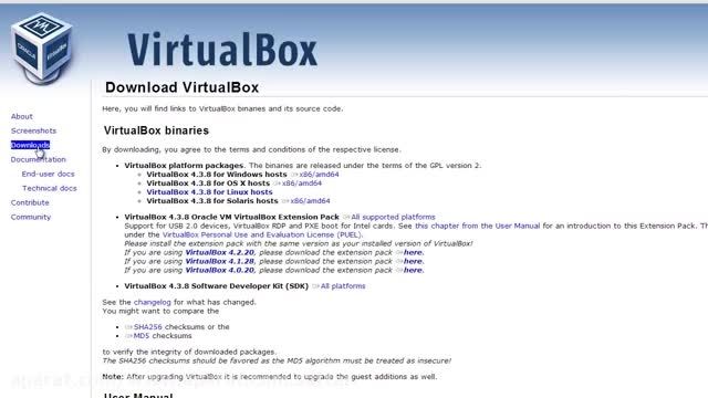 نصب اندروید 4.4 بر روی virtual box