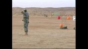 تیراندازی نمایشی یک سرباز عرب