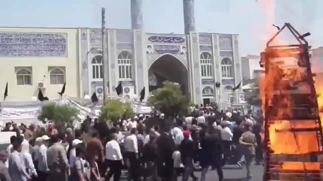 Obelisk burning 2015((Iran/Mazandaran/Fereydun Kenar