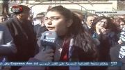 تظاهرات مردم استان حسکه در حمایت از دولت و ارتش سوریه