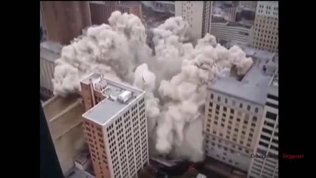 10  تخریب بزرگ برج ها از طریق انفجار