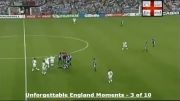 اخراج جنجالی دیوید بکام در بازی انگلیس-آرژانتین جام جهانی 98