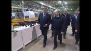 بازدید پوتین از کارخانه سلاح سازی در سال2012