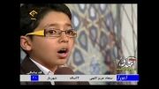 تلاوت اذان سجاد عزیزاللهی (12 ساله) در برنامه اسرا _ 19-12-9
