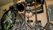 Nicko McBrain&#039;s Drum Kit For Album A Matter Life And D