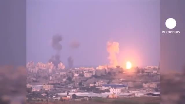شلیک موشکهای فجر ۵ از غزه به تل آویو اسرائیل