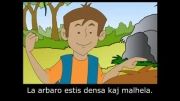 گنج اعظم: انیمیشن آموزشی زبان اسپرانتو برای کودکان