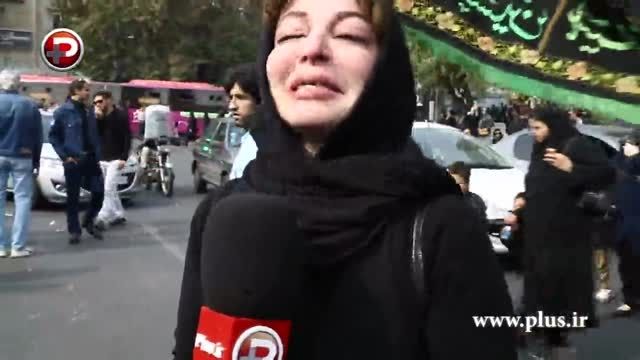 ظهر عاشورا در خیابان های تهران