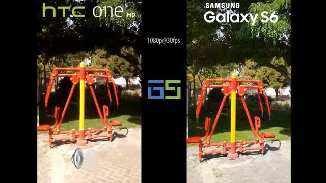 مقایسه کیفیت فیلمبرداری Galaxy S6 و one M9