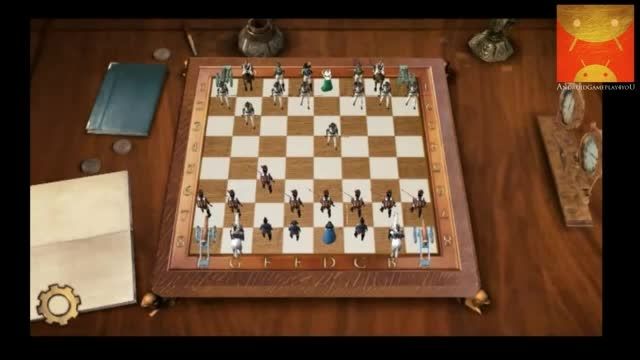 گیم پلی بازی اندرویدی Chess War