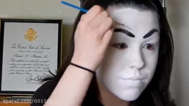 anonymous mask makeup