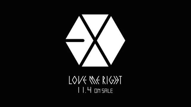 Exo Love me right  japanese version