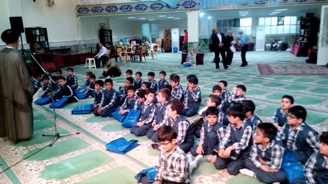 آشنایی دانش آموزان با مسجد