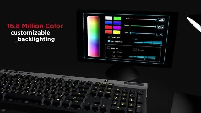 تیزر رسمی|Corsair Raptor K40 RGB Keyboard | PCMAXHW.COM