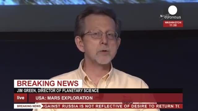 ناسا موفق به کشف آب در مریخ شد