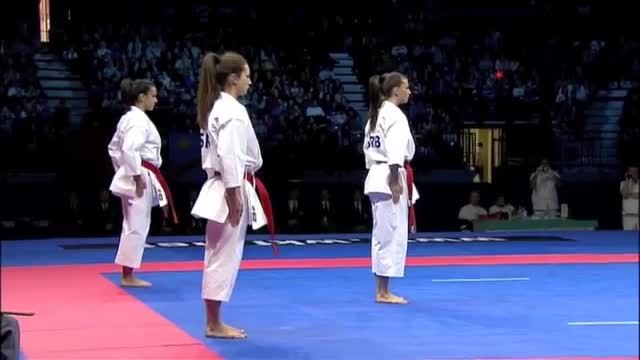 مسابقات جهانی کاراته 2010 - کاتا تیمی دختران صربستان