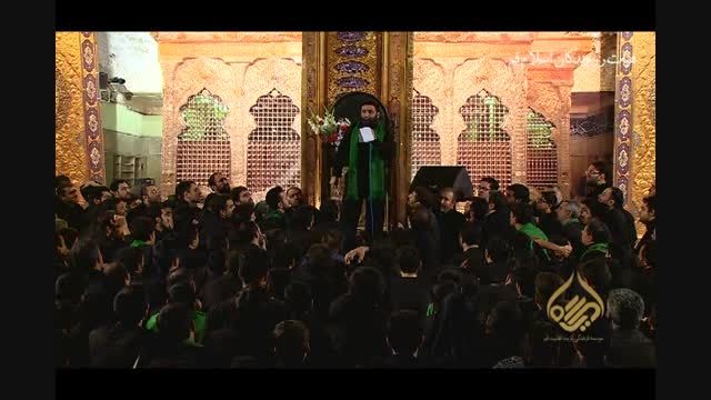 روضه3 حاج سیدمهدی میردامادشب ششم هیئت رزمندگان اسلام قم