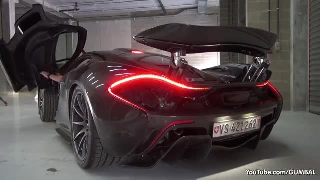 McLaren P1 - Roaring Twin Turbo V8 sounds