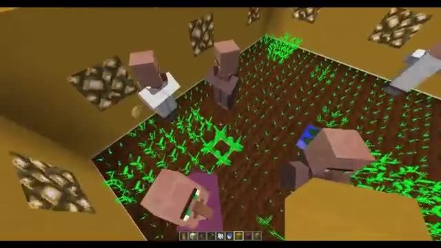 iron_golem_farm for minecraft 1.8 v2