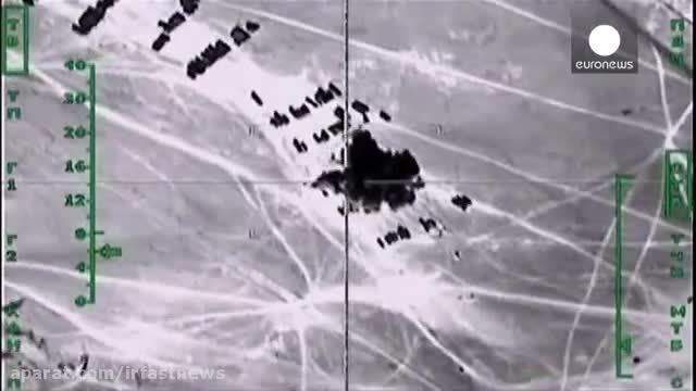 روسیه: صدها تانکر سوخت داعش نابود شد