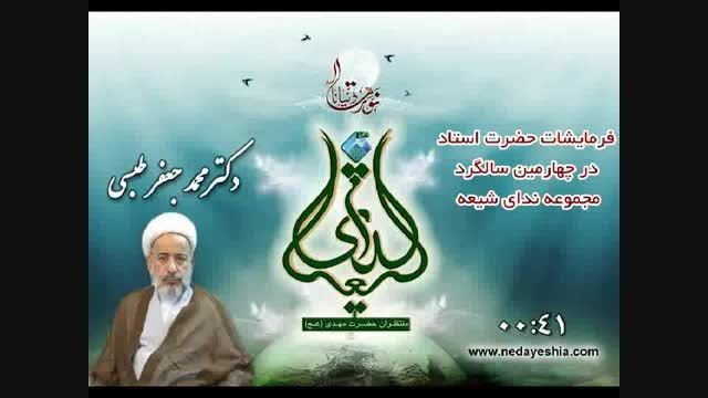 سخنان استاد طبسی در مراسم سالگرد ندای شیعه