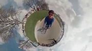 ضبط تصاویر مینیاتوری 360 درجه با دوربین GoPro