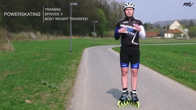 آموزش سوم اسکیت اینلاین : انتقال وزن بدن