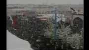 تجمع عظیم مردم اردبیل در تاسوعای حسینی 93